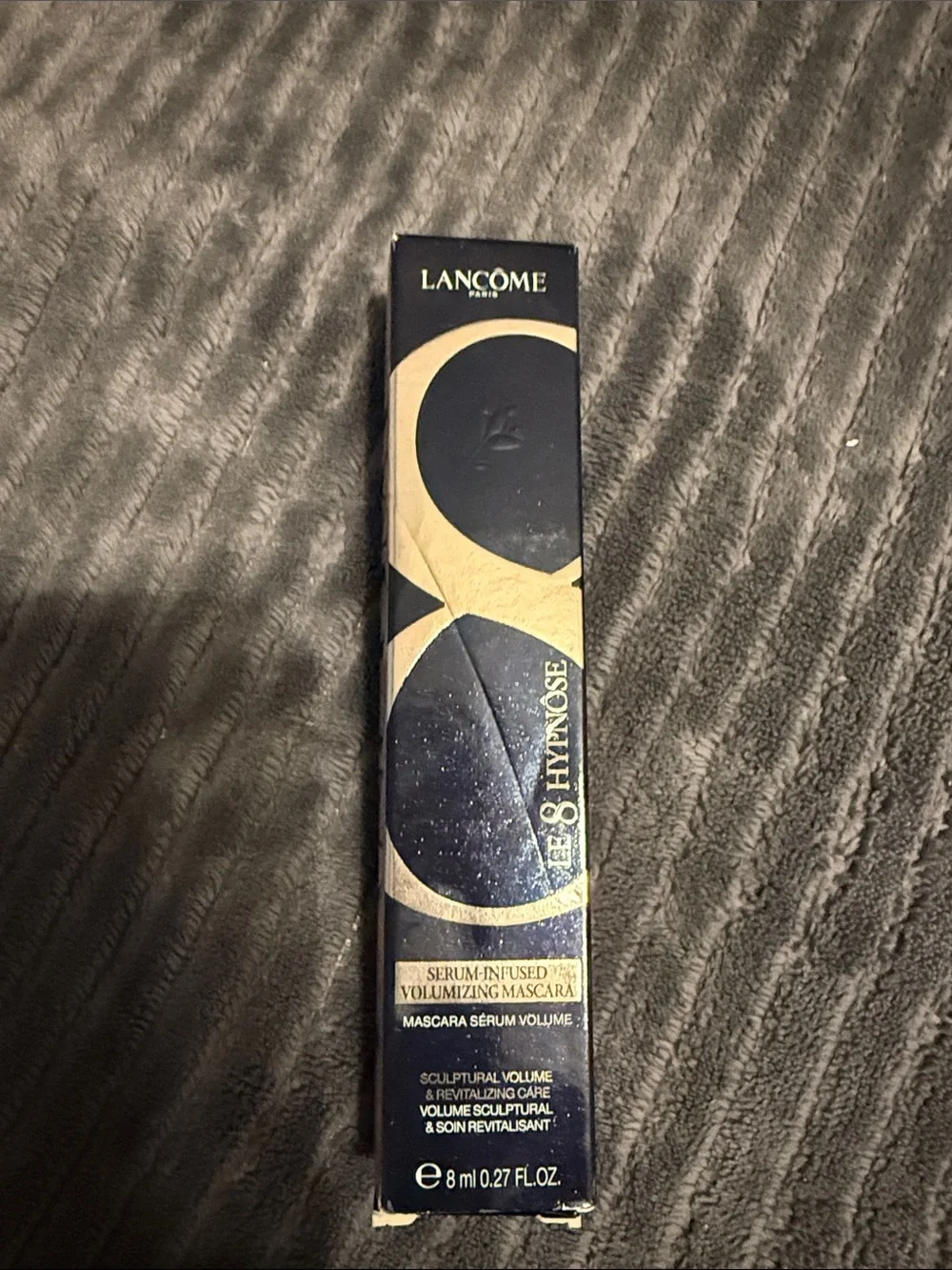 Lancôme Hypnôse Mascara in Dark Blue and Gold Packaging